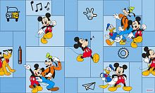 Обои ERISMANN арт.E-D-001B 10,05*1,06 м Disney Mickey (синий)