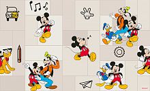 Обои ERISMANN арт.E-D-001A 10,05*1,06 м Disney Mickey (бежевый)