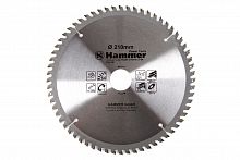 Диск пильный Hammer Flex 205-207 CSB PL 210мм*64*30/20мм по ламинату