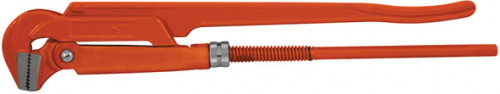 Ключ трубный газовый Профи 90 гр. (тип L), CrV сталь, 1" (300 мм)