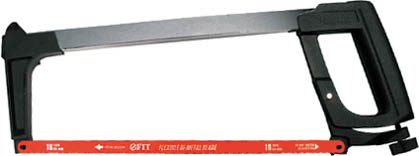 Ножовка по металлу 300 мм Профи (регулир. натяг,возможность работы под углом 55 гр.),полотно Bi-Met фото 2