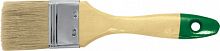Кисть флейцевая "Хард", натуральная светлая щетина, деревянная ручка 2,5" (63 мм)