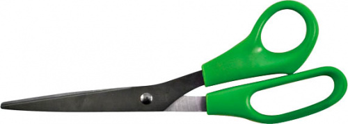 Ножницы бытовые нержавеющие, пластиковые ручки 210 мм фото 2