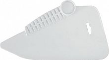 Шпатель прижимной, для разглаживания обоев, пластиковый, белый 280 мм (20030)
