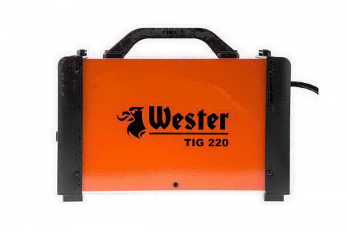 Инвертор сварочный WESTER TIG 220 10-220A 120-260B ПВ70% 1.6-5.0мм фото 2