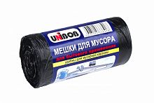 Мешки для мусора UNIBOB 60л, 60х70см, 8,5мкм, ПНД, цвет черный